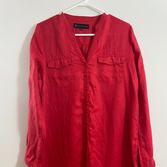 Lady Hathaway Coral Tunic, M - Picture 1 of 7